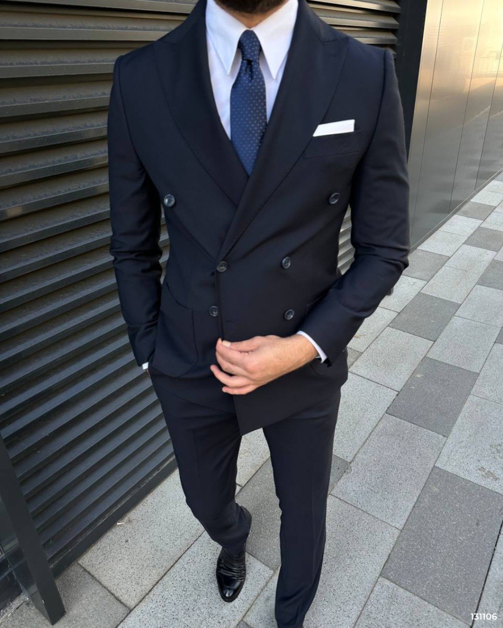 Подборка синих классических костюмов 💙